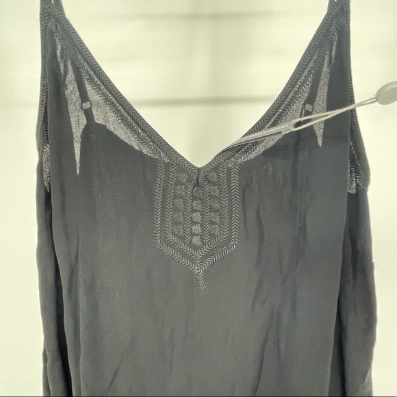 TWELFTH STREET BY CYNTHIA VINCENT NWT BLACK INDIAN JUMPSUIT IN BLACK MEDIUM - Picture 4 of 10